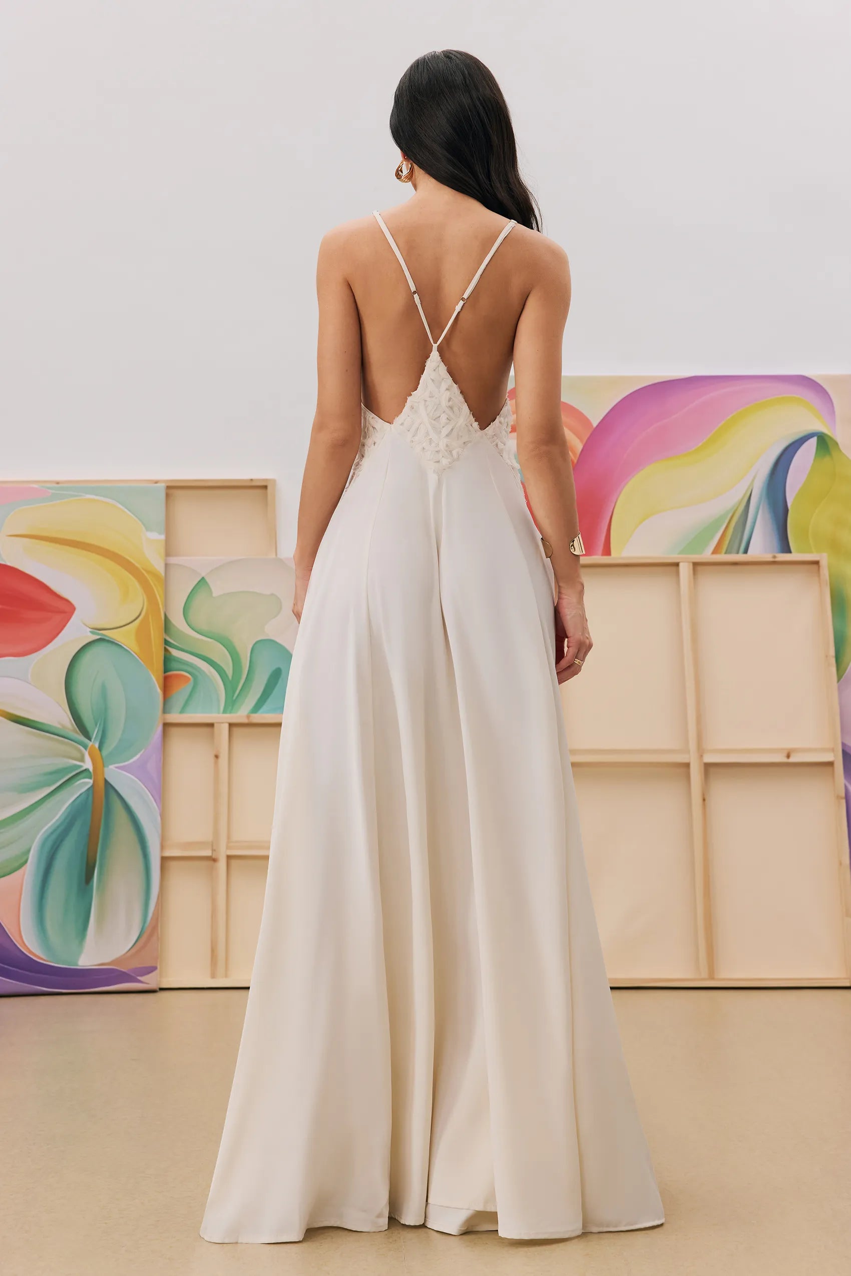 Vestido longo Solène