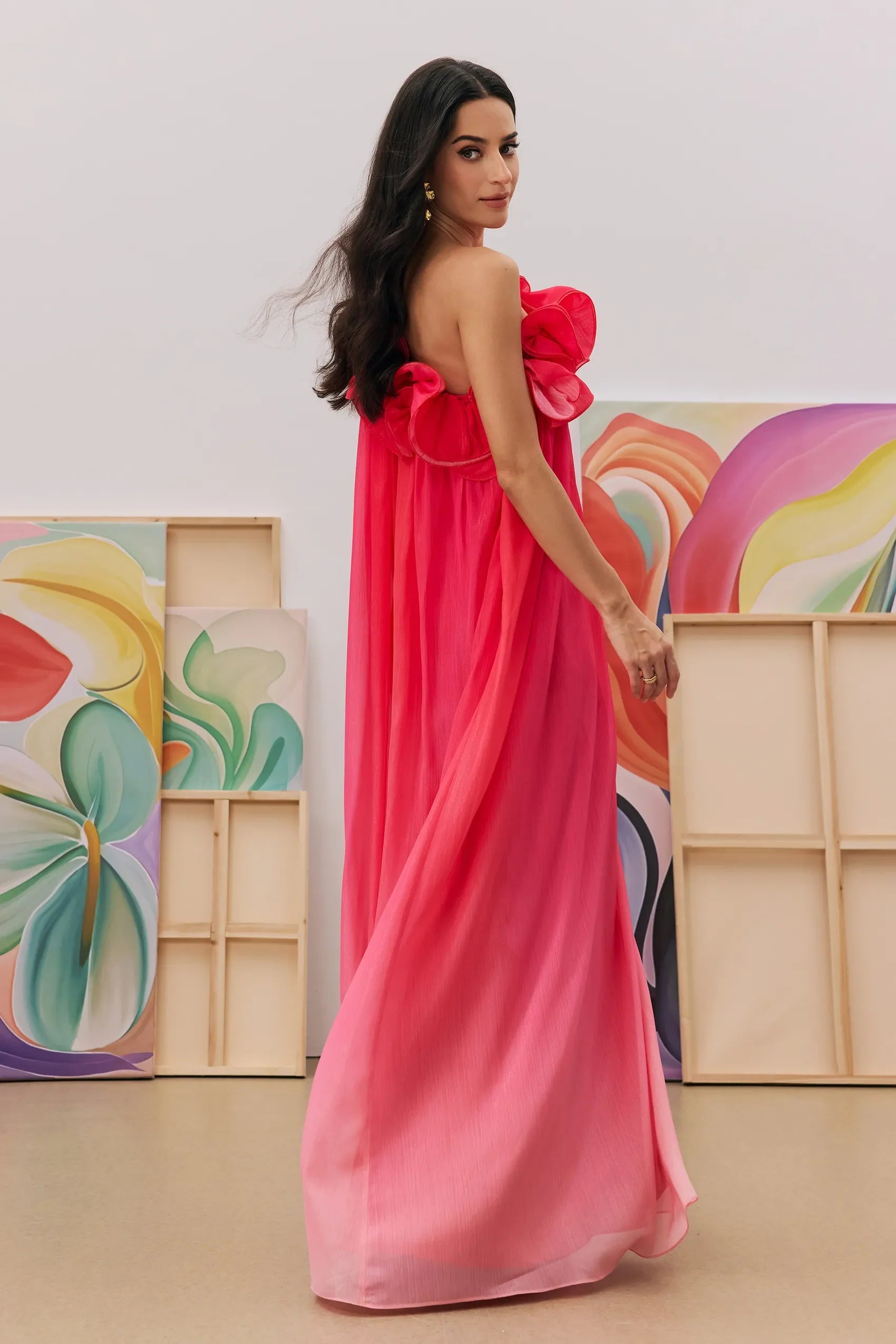Vestido Flor de Fogo