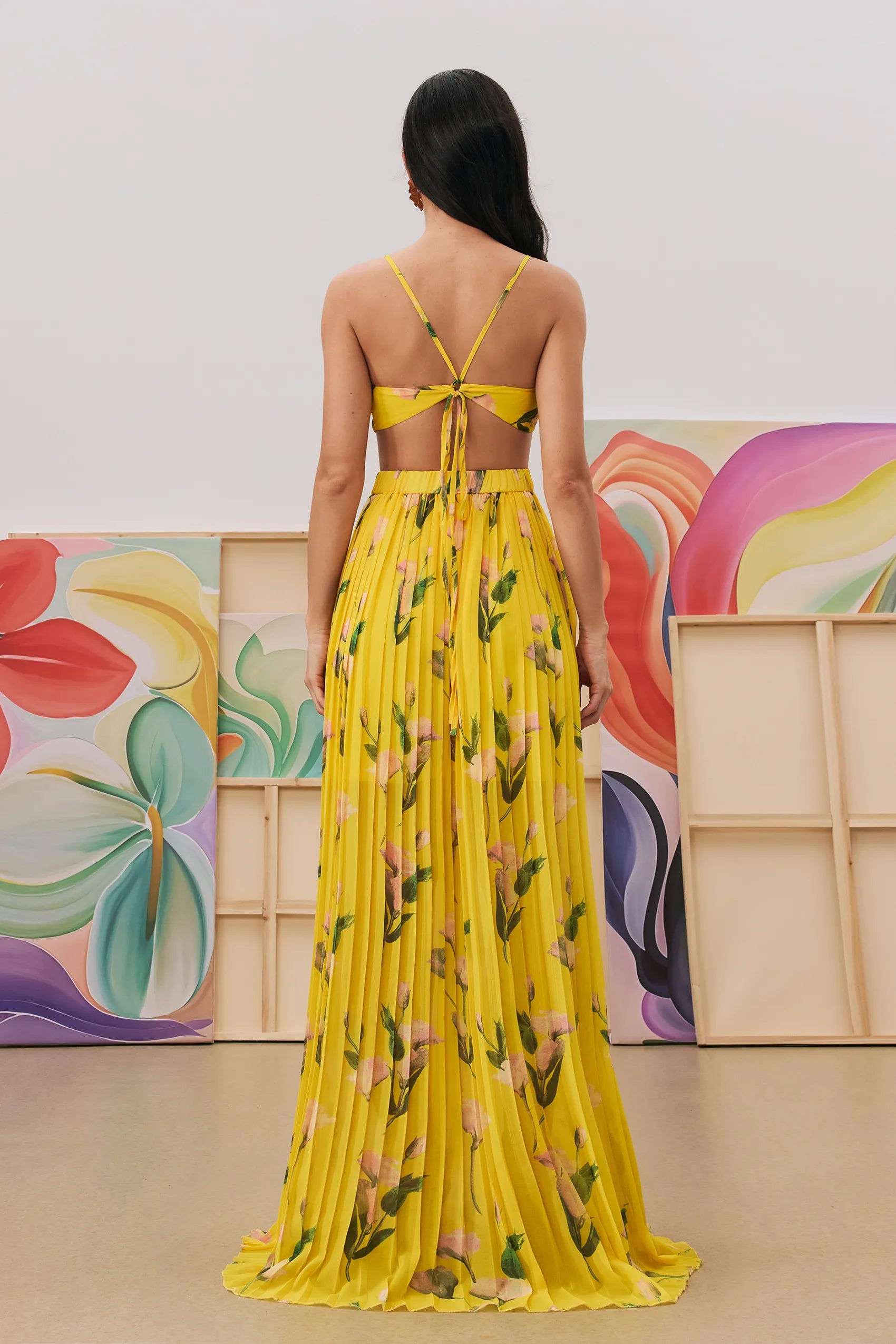 Vestido Calla d'Oro