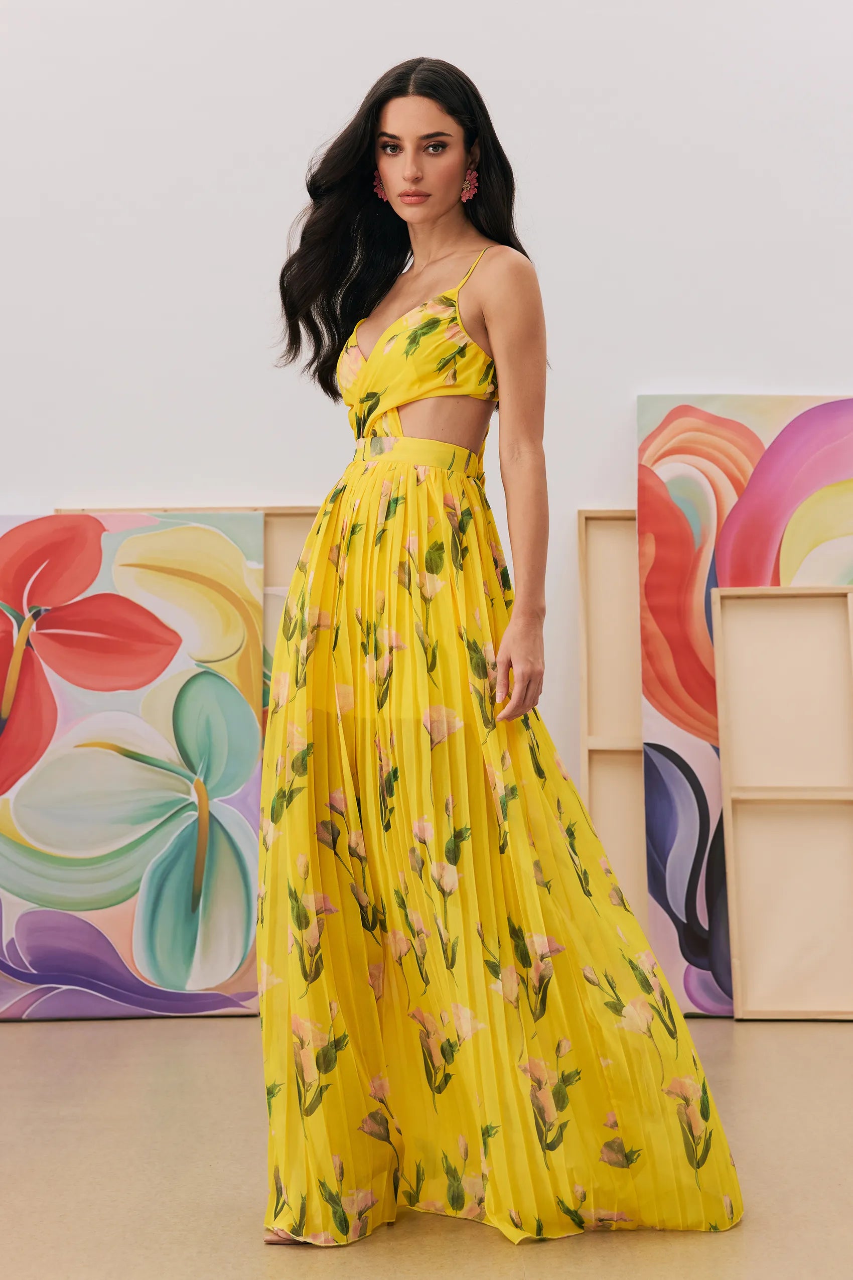 Vestido Calla d'Oro