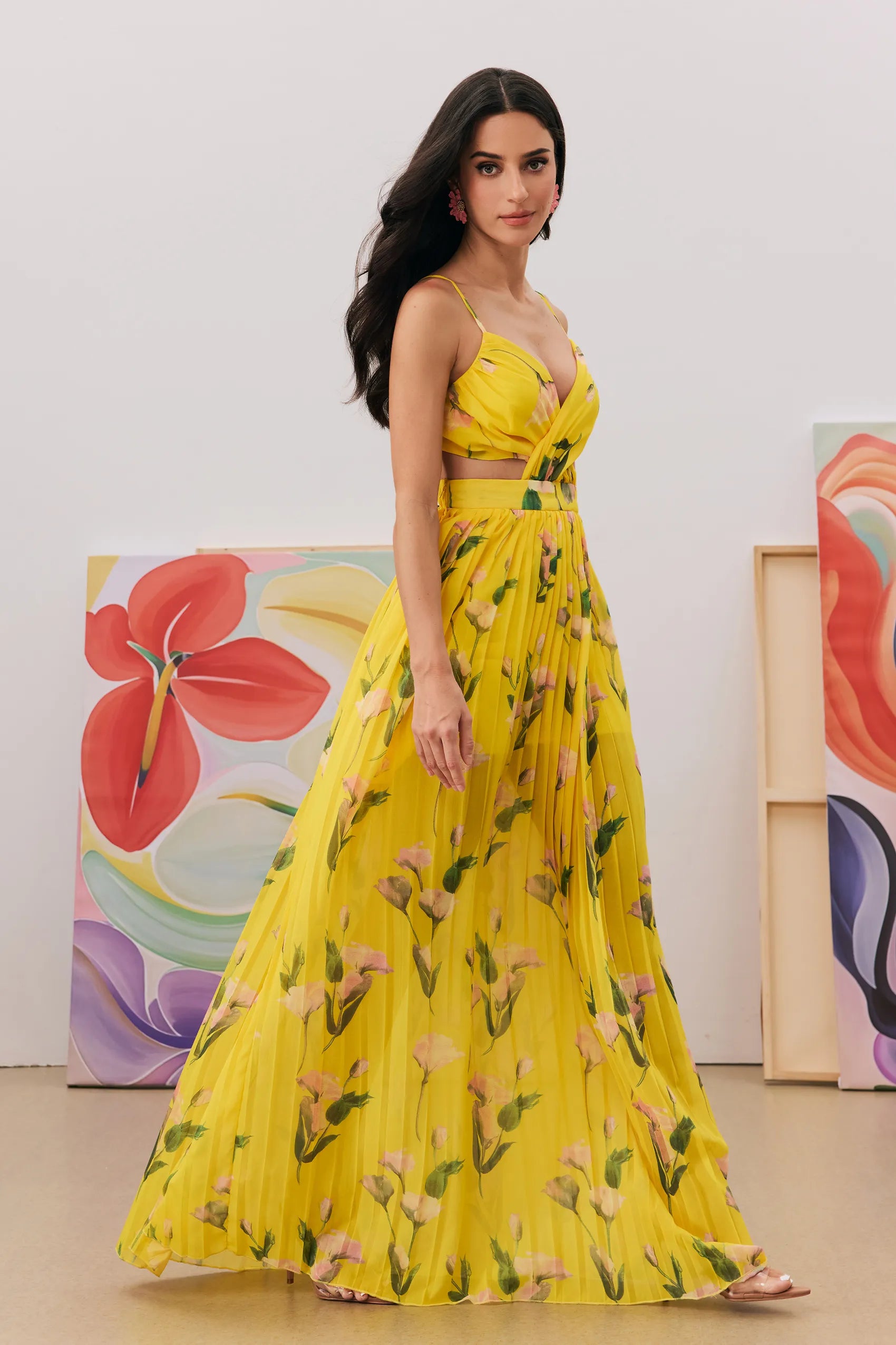 Vestido Calla d'Oro