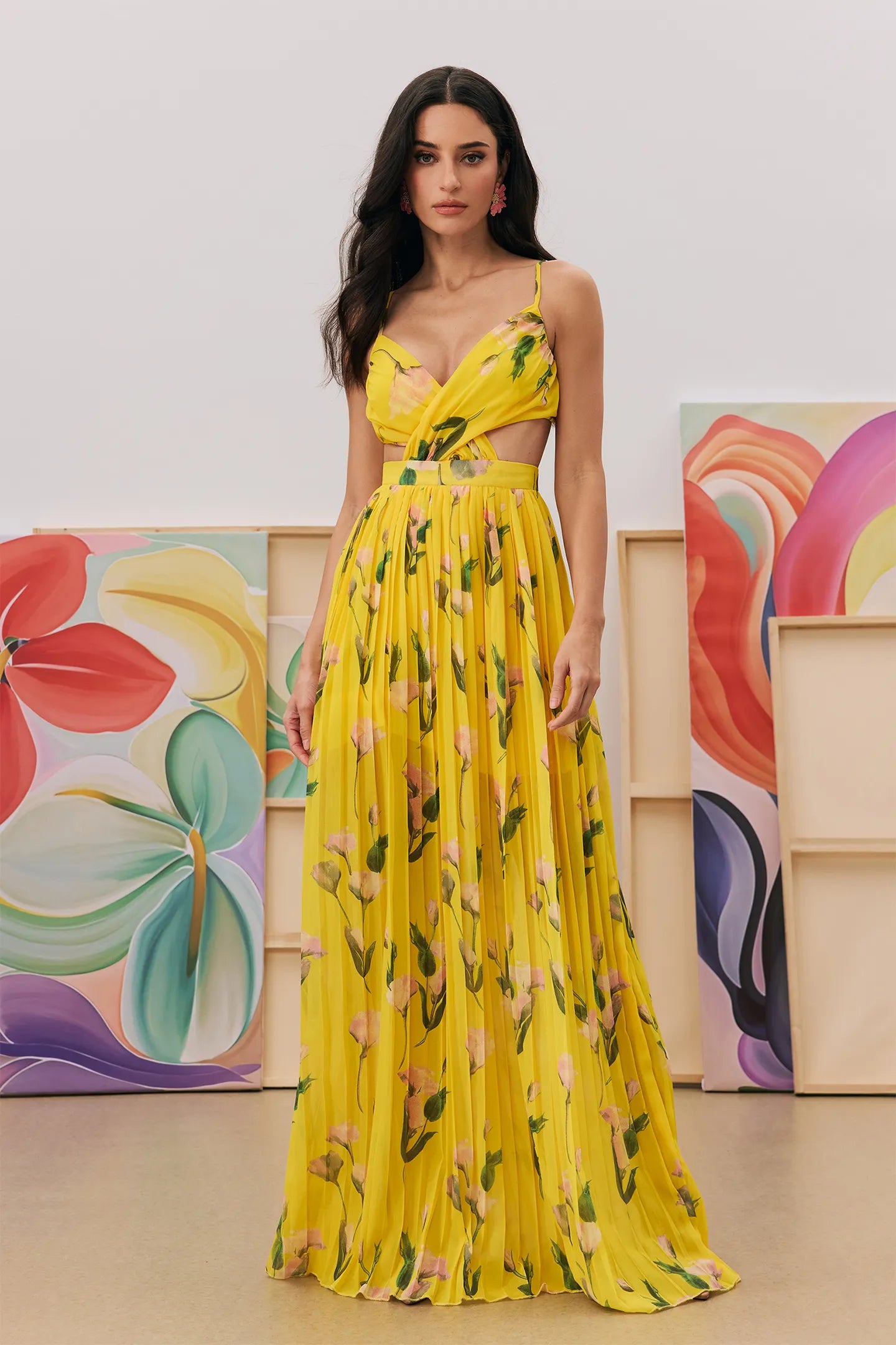 Vestido Calla d'Oro