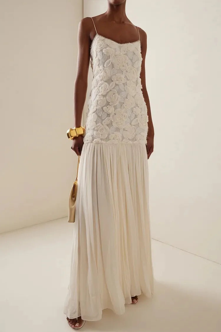 Vestido longo Rosée