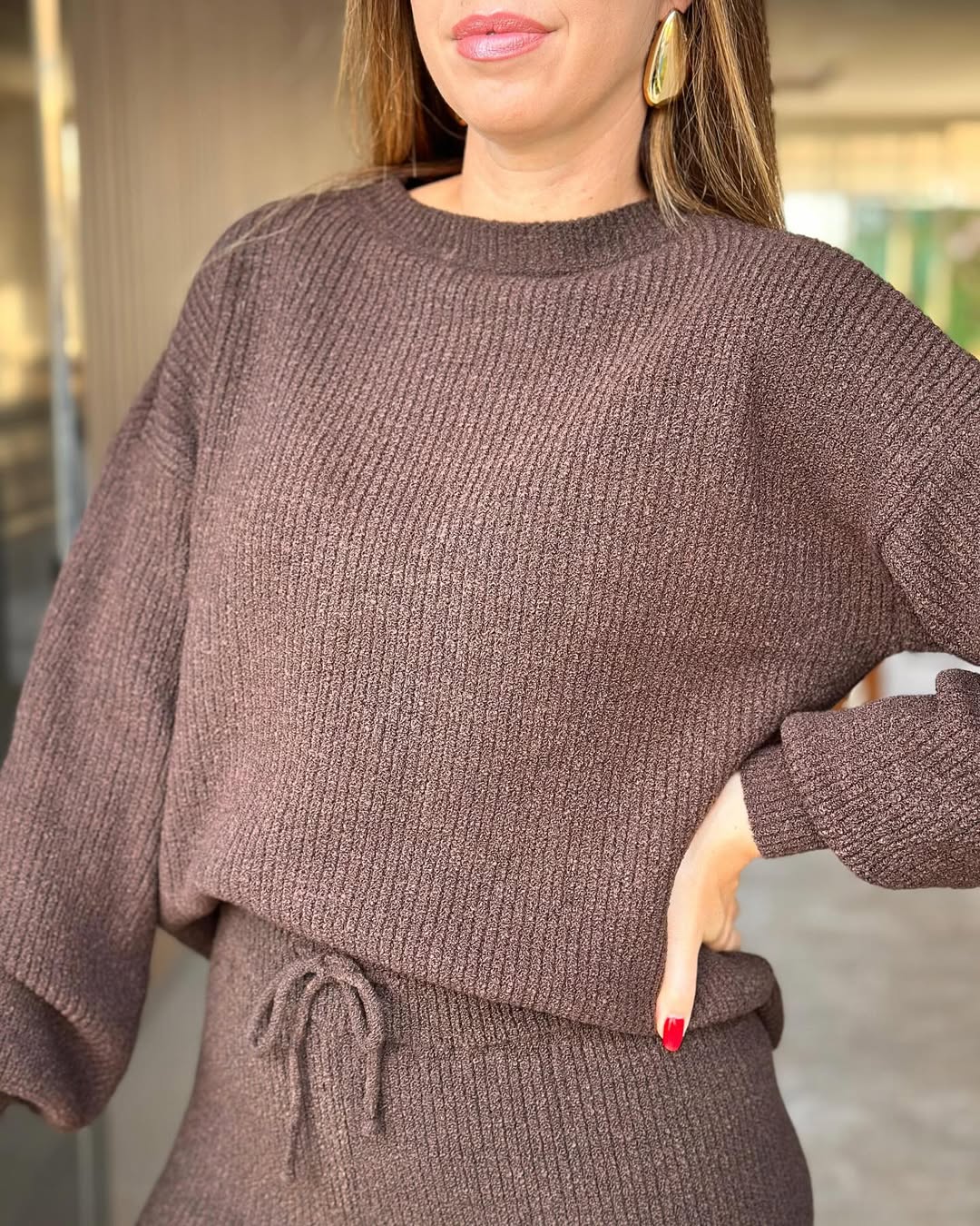 Conjunto Tricô Helena