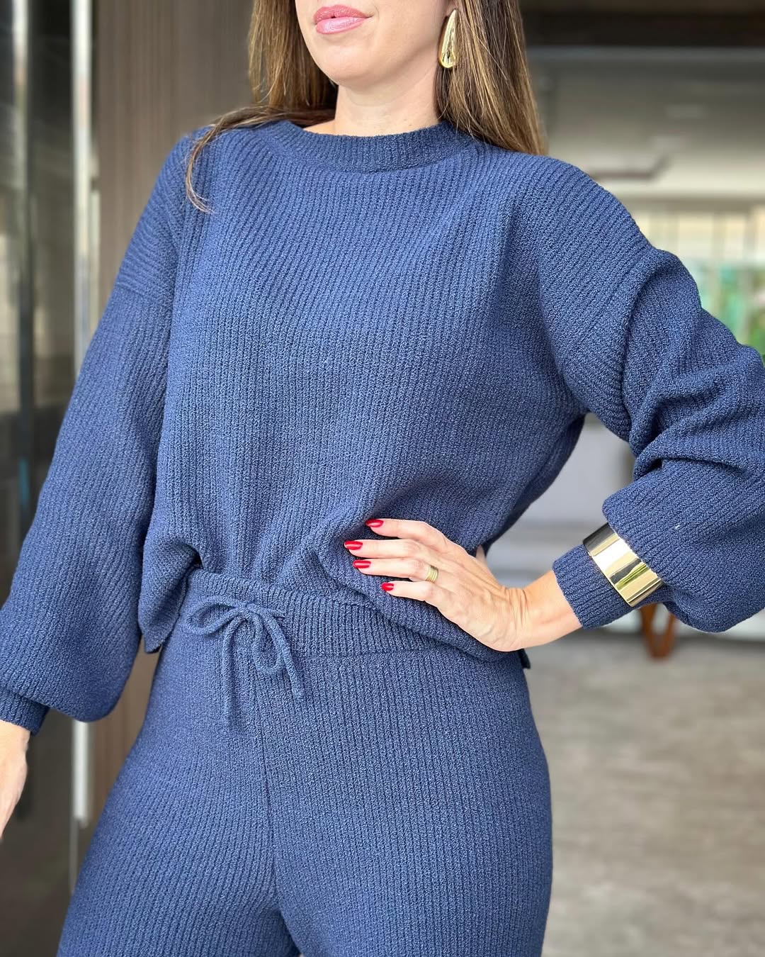Conjunto Tricô Helena