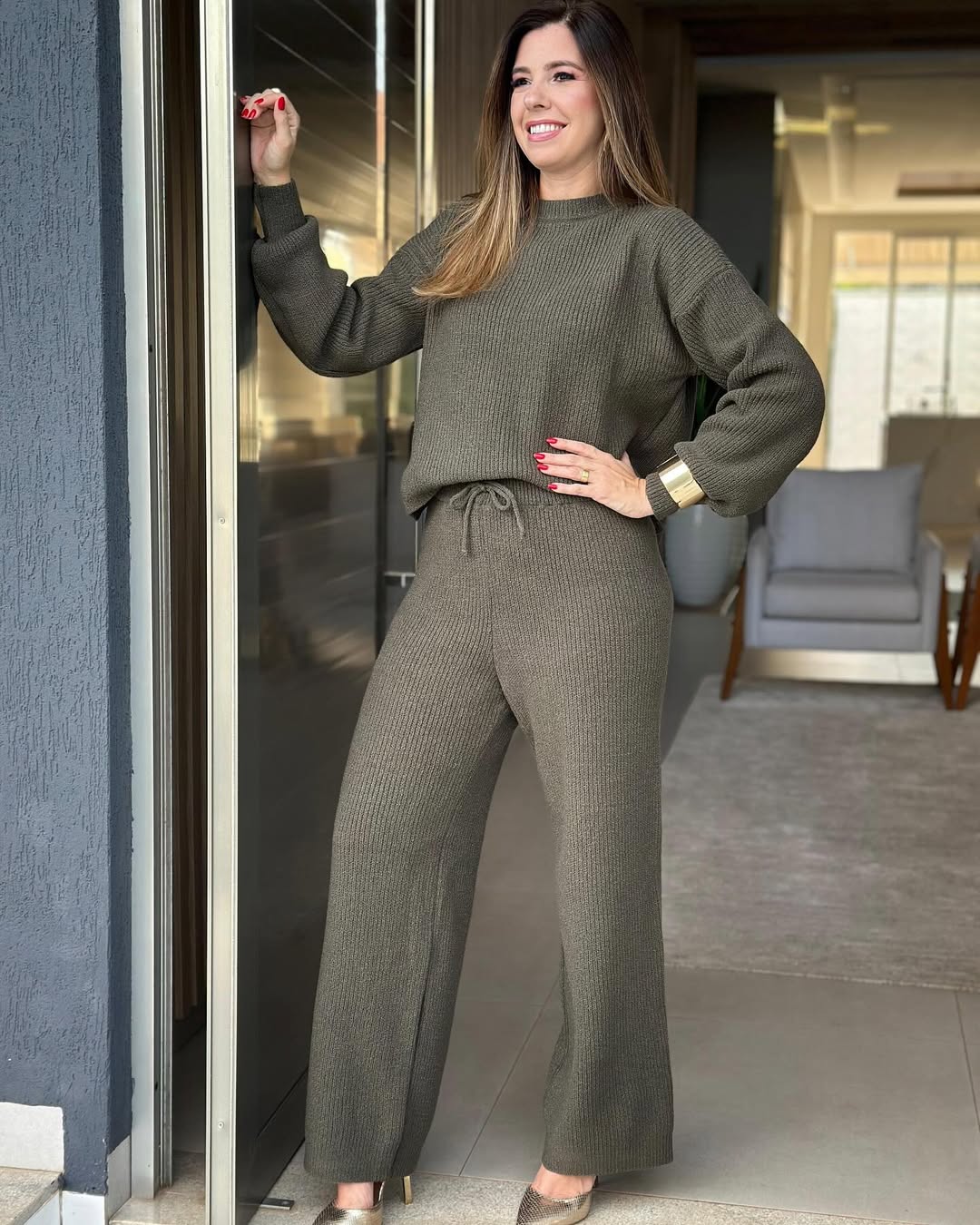Conjunto Tricô Helena