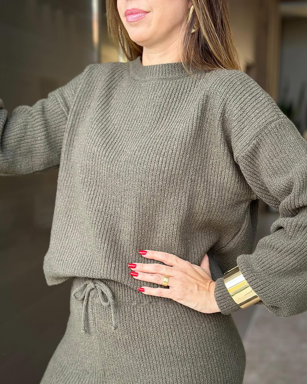 Conjunto Tricô Helena