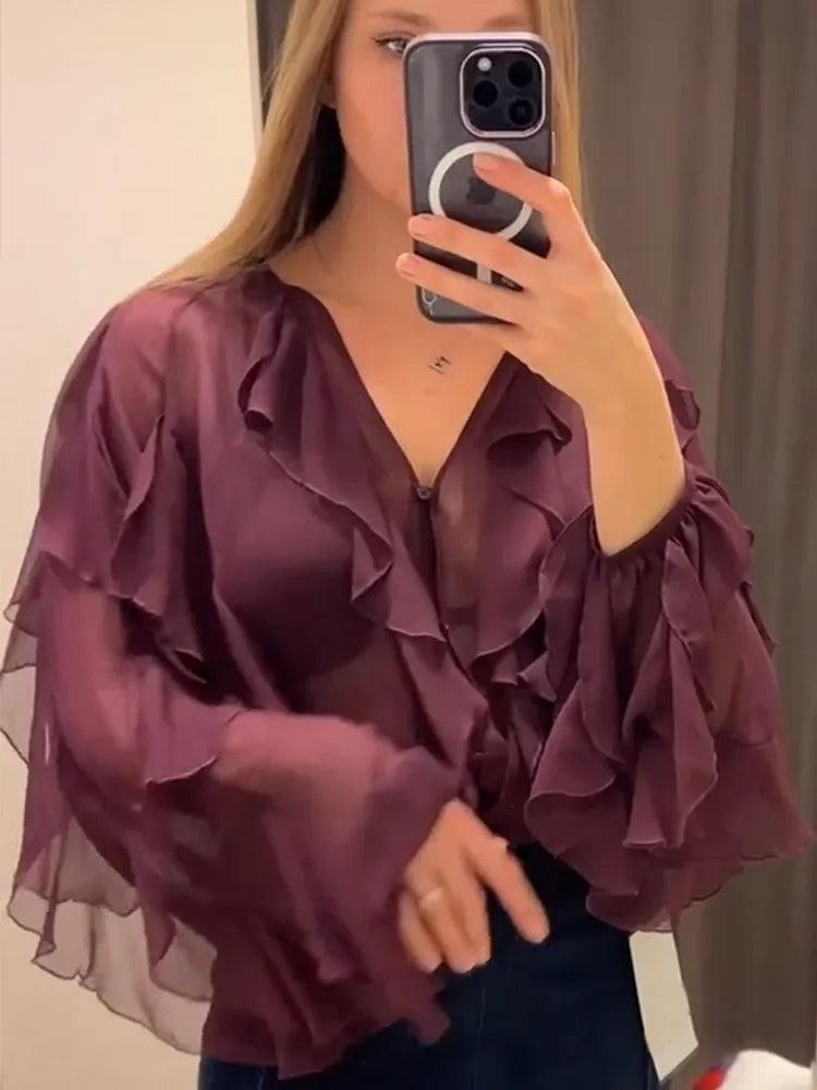 Blusa Royal Chiffon