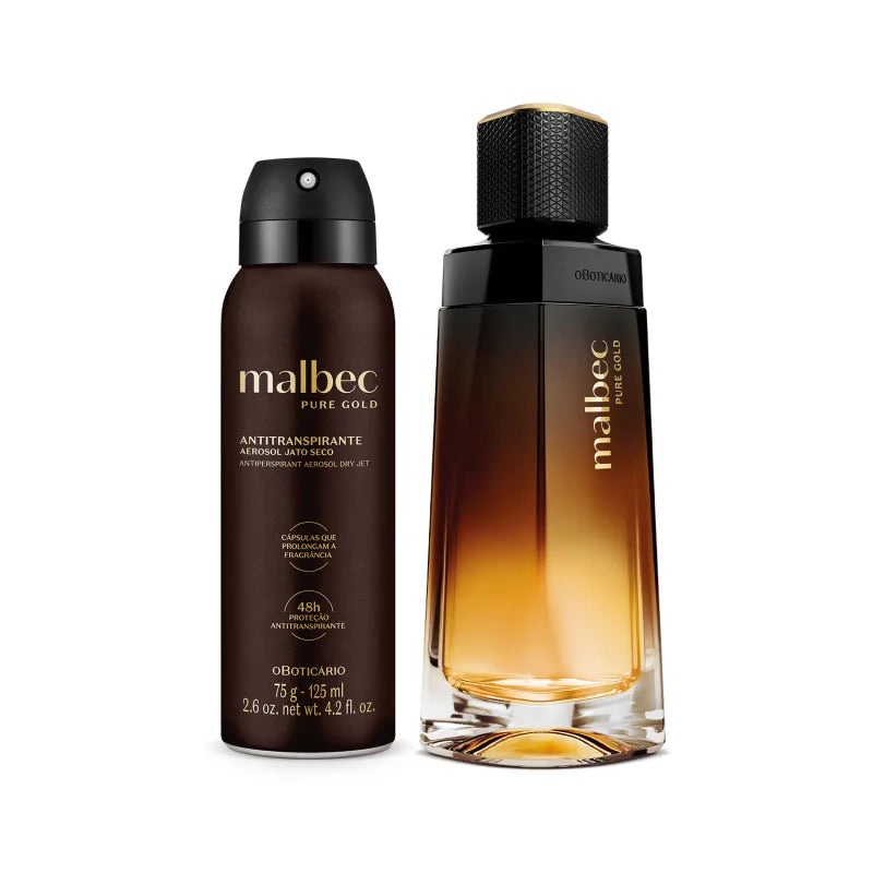 Combo Presente Dias dos Pais: Perfume Colônia 100ml + Desodorante Spray 100ml