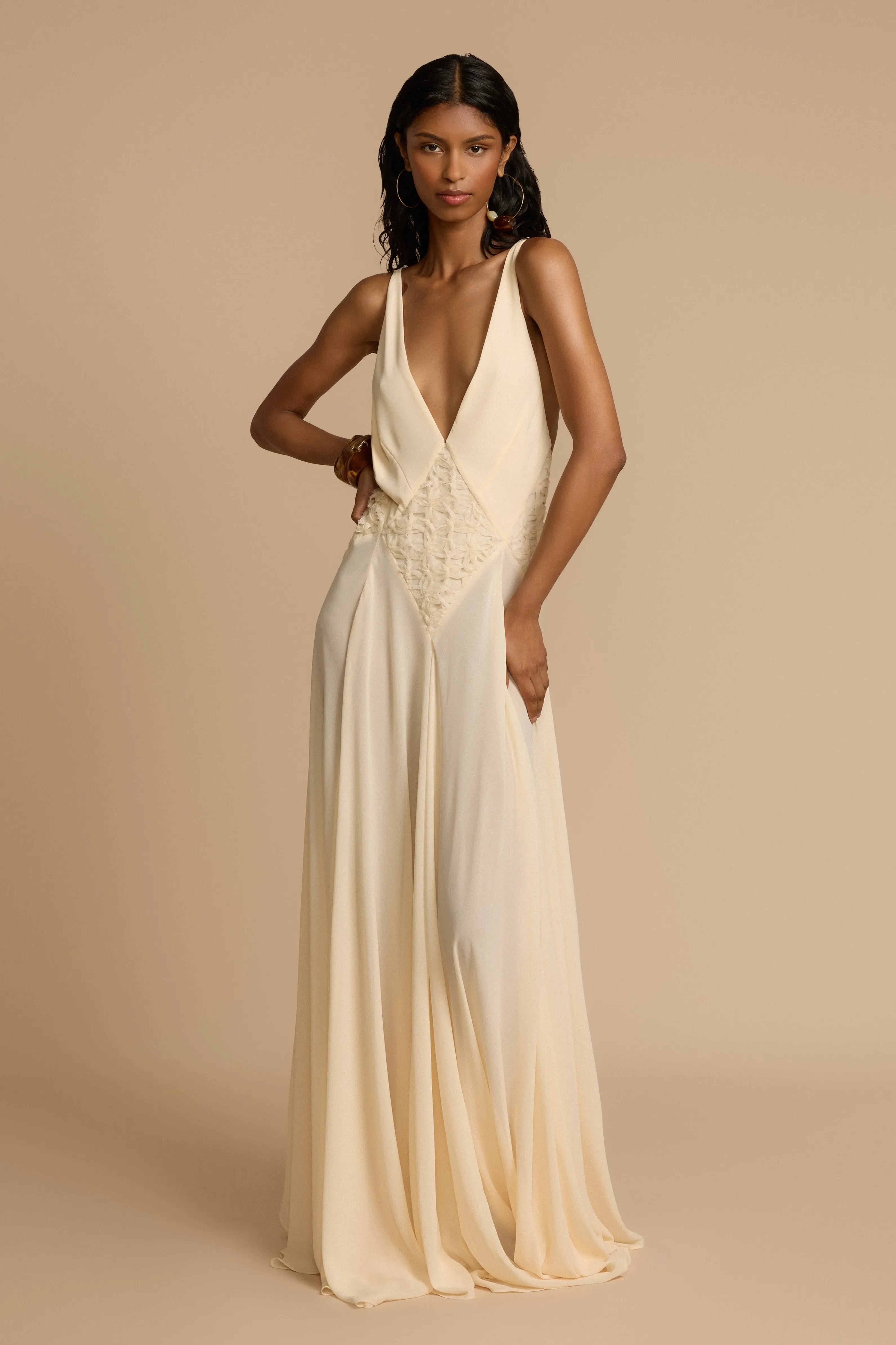 Vestido longo Solène