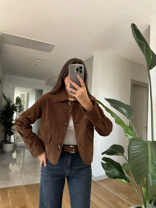 Jaqueta Suede Mariê