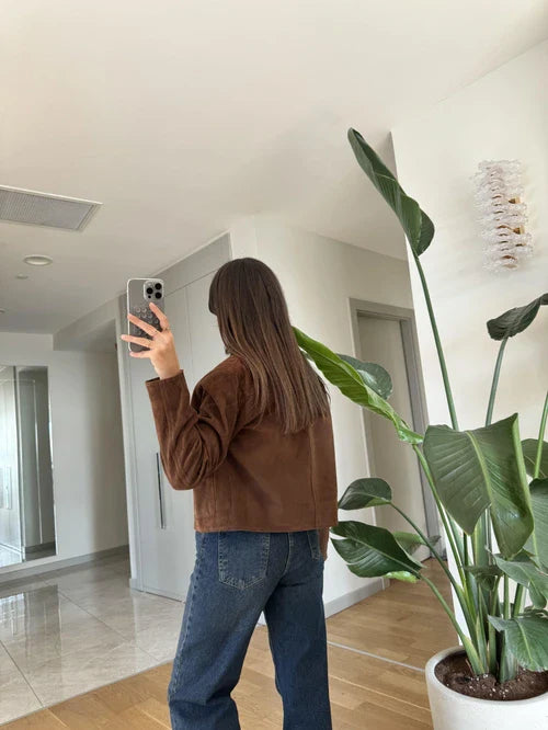 Jaqueta Suede Mariê