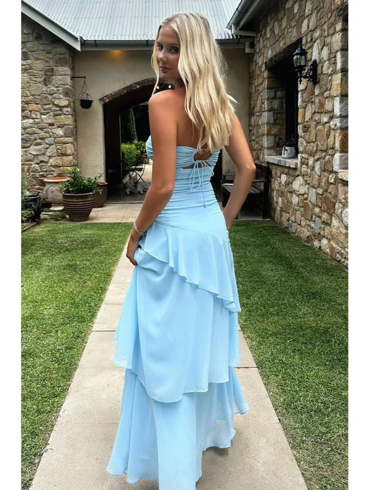 Vestido longo Cut-Out Serena