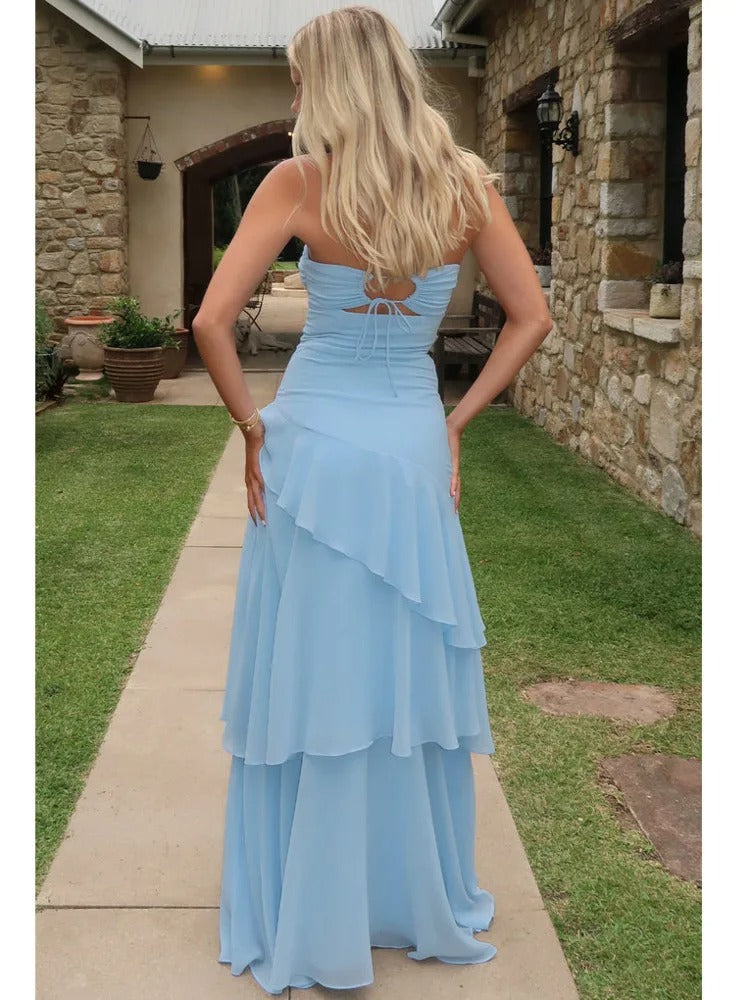 Vestido longo Cut-Out Serena