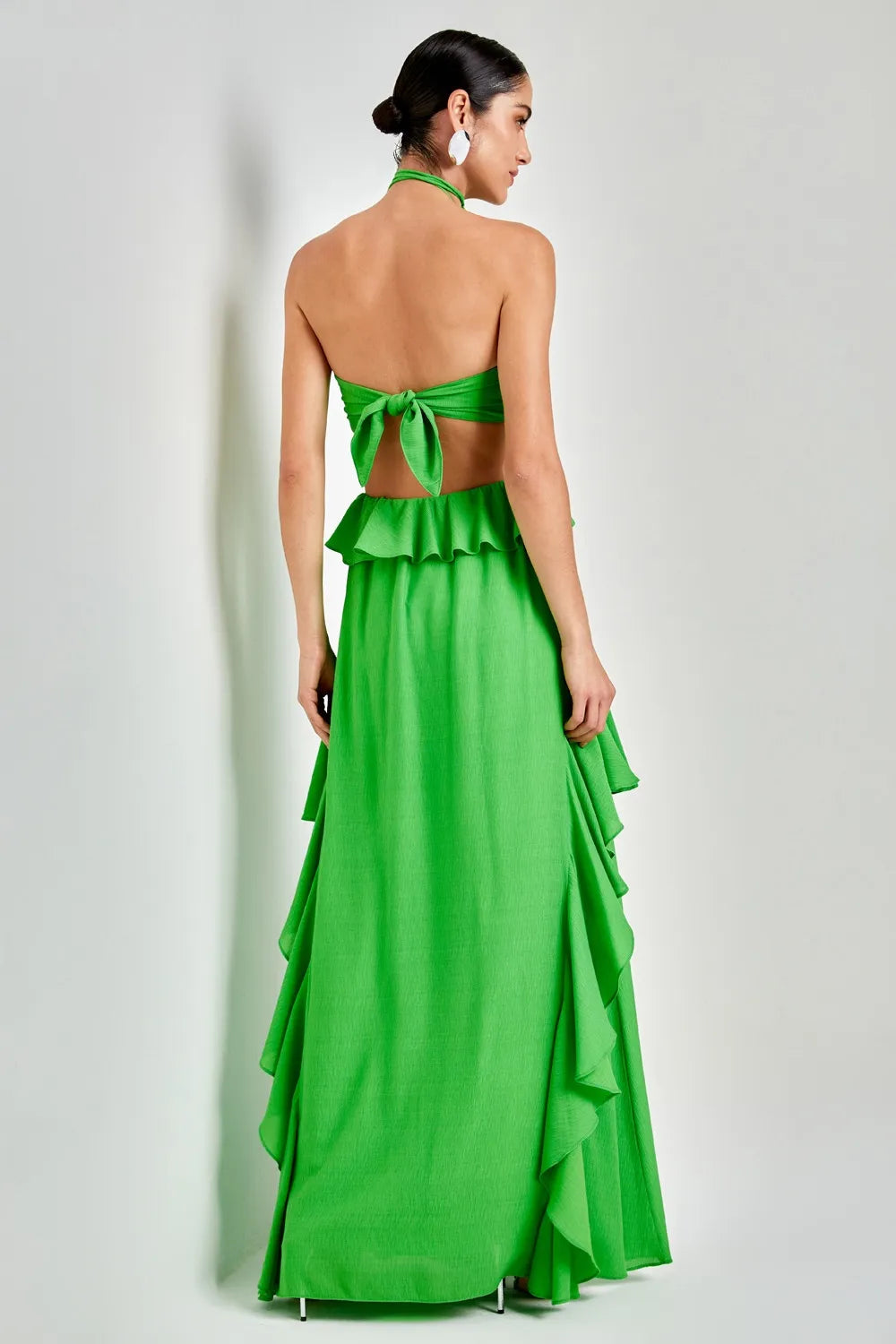 Vestido Verde Cítrico Encanto